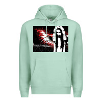 Seafoam Marilyns angel with scabbed wings Premium Hoodie - linhVisuals