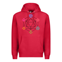 Cardinal minimal dnd Premium Hoodie - linhVisuals