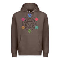 Coffee minimal dnd Premium Hoodie - linhVisuals