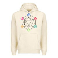 Tofu minimal dnd Premium Hoodie - linhVisuals