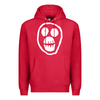Cardinal the mighty boosh monkey skull Premium Hoodie - linhVisuals