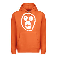 Carrot the mighty boosh monkey skull Premium Hoodie - linhVisuals