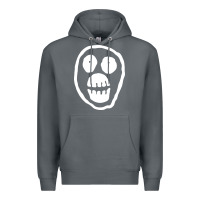 Rock the mighty boosh monkey skull Premium Hoodie - linhVisuals