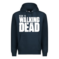 Navy the walking dead blood Premium Hoodie - linhVisuals