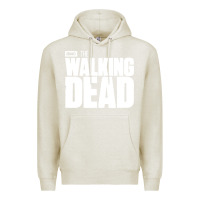 Oatmeal Heather the walking dead blood Premium Hoodie - linhVisuals
