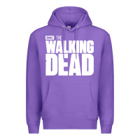 Purple the walking dead blood Premium Hoodie - linhVisuals