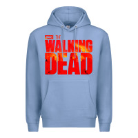 Colony Blue the walking dead blood Premium Hoodie - linhVisuals