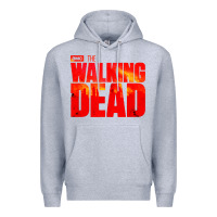 Heather Grey the walking dead blood Premium Hoodie - linhVisuals
