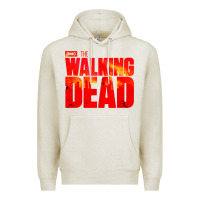 Oatmeal Heather the walking dead blood Premium Hoodie - linhVisuals