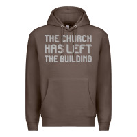 Coffee the church has left the building Premium Hoodie - linhVisuals