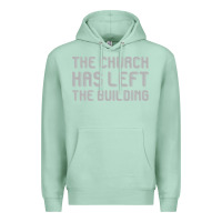 Seafoam the church has left the building Premium Hoodie - linhVisuals