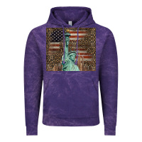 Cloud Purple statue of liberty tumbler Vintage Hoodie - BarkalooDesign