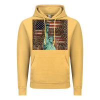 Vintage Mustard statue of liberty tumbler Vintage Hoodie - BarkalooDesign