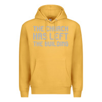 Mustard the church has left the building Premium Hoodie - linhVisuals
