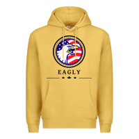 Antique Gold peacemaker eagly Premium Hoodie - linhVisuals