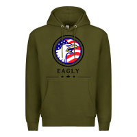 Army Green peacemaker eagly Premium Hoodie - linhVisuals