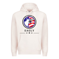 Pale Pink peacemaker eagly Premium Hoodie - linhVisuals