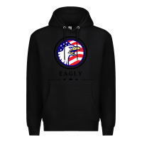 Black peacemaker eagly Premium Hoodie - linhVisuals
