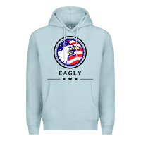 Blue Mist peacemaker eagly Premium Hoodie - linhVisuals