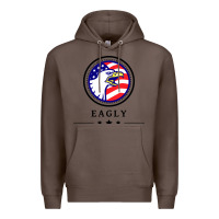 Coffee peacemaker eagly Premium Hoodie - linhVisuals