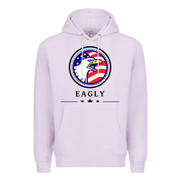 Lilac peacemaker eagly Premium Hoodie - linhVisuals