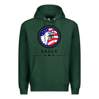 Sports Green peacemaker eagly Premium Hoodie - linhVisuals