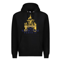 Black universite paris la sorbonne Premium Hoodie - linhVisuals