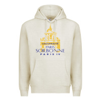 Oatmeal Heather universite paris la sorbonne Premium Hoodie - linhVisuals