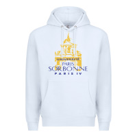 White universite paris la sorbonne Premium Hoodie - linhVisuals