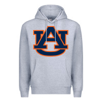 Heather Grey Auburn tiger Premium Hoodie - linhVisuals