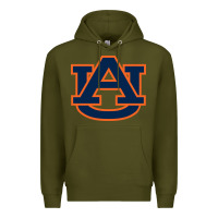 Army Green Auburn tiger Premium Hoodie - linhVisuals