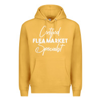 Mustard certified flea market specialist t shirt Premium Hoodie - linhVisuals