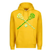 Lemon funny lacrosse st patricks day boys men shamrock ball t shirt Premium Hoodie - linhVisuals