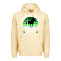 Pina Colada funny st patrick's day one lucky pitbull mama pitbulldog t shirt Premium Hoodie - linhVisuals
