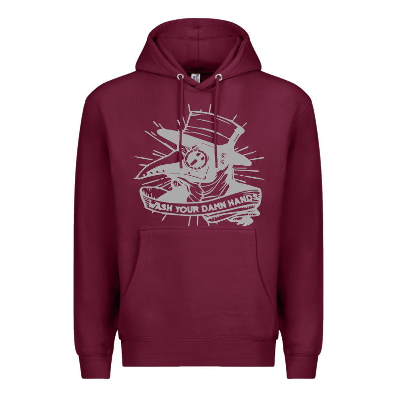 Wash Your Damn Hands Premium Hoodie by linhVisuals | Teevron
