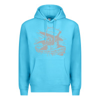 Ocean Blue wash your damn hands Premium Hoodie - linhVisuals