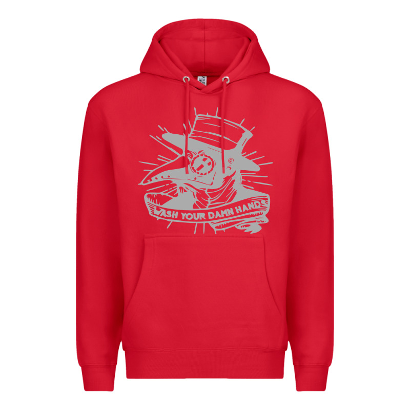 Wash Your Damn Hands Premium Hoodie by linhVisuals | Teevron