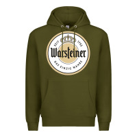 Army Green warsteiner Premium Hoodie - linhVisuals