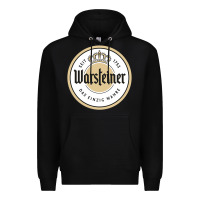 Black warsteiner Premium Hoodie - linhVisuals