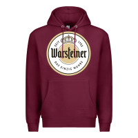 Burgundy warsteiner Premium Hoodie - linhVisuals