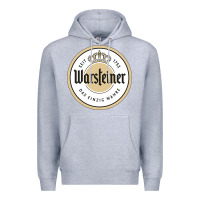 Heather Grey warsteiner Premium Hoodie - linhVisuals