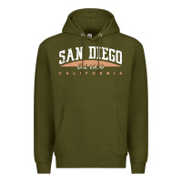 Army Green san diego california Premium Hoodie - linhVisuals