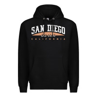 Black san diego california Premium Hoodie - linhVisuals