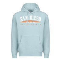 Blue Mist san diego california Premium Hoodie - linhVisuals