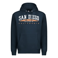 Navy san diego california Premium Hoodie - linhVisuals