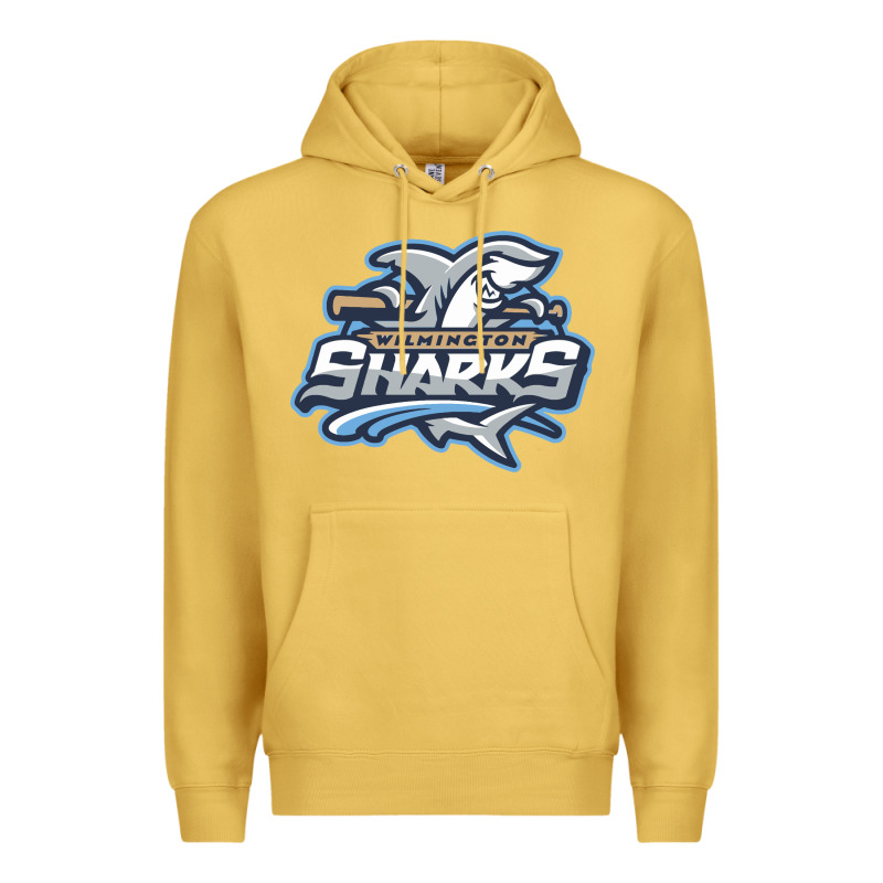 Wilmington Sharks Premium Hoodie by linhVisuals | Teevron
