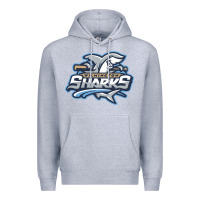 Heather Grey wilmington sharks Premium Hoodie - linhVisuals