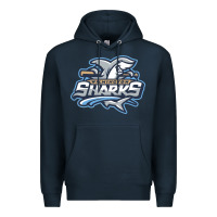 Navy wilmington sharks Premium Hoodie - linhVisuals