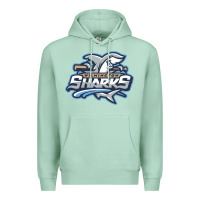 Seafoam wilmington sharks Premium Hoodie - linhVisuals