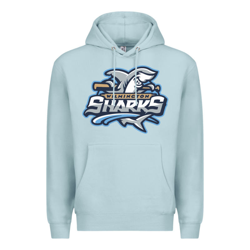Wilmington Sharks Premium Hoodie by linhVisuals | Teevron